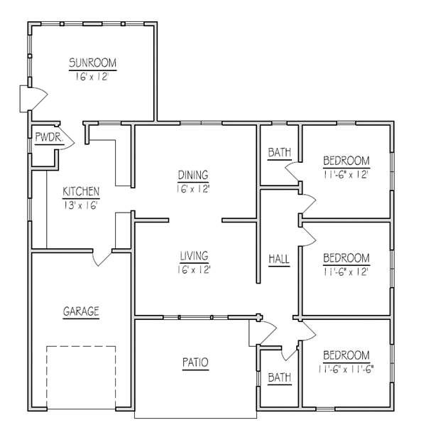 Home Addition Floor Plans Ideas Design Solution For Rear Addition